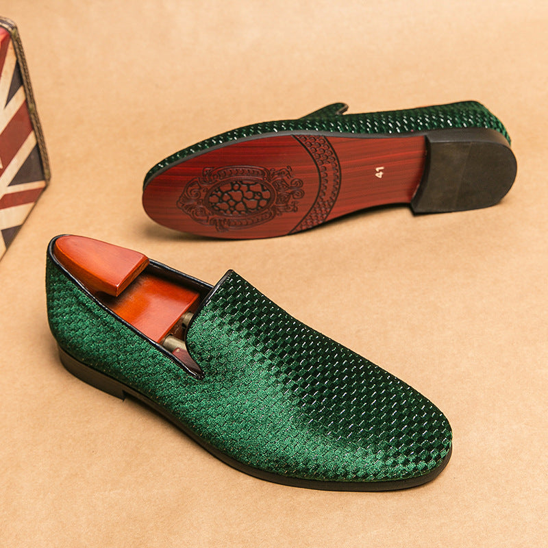Trendy Casual Driving Leather Shoes For Men Ooho