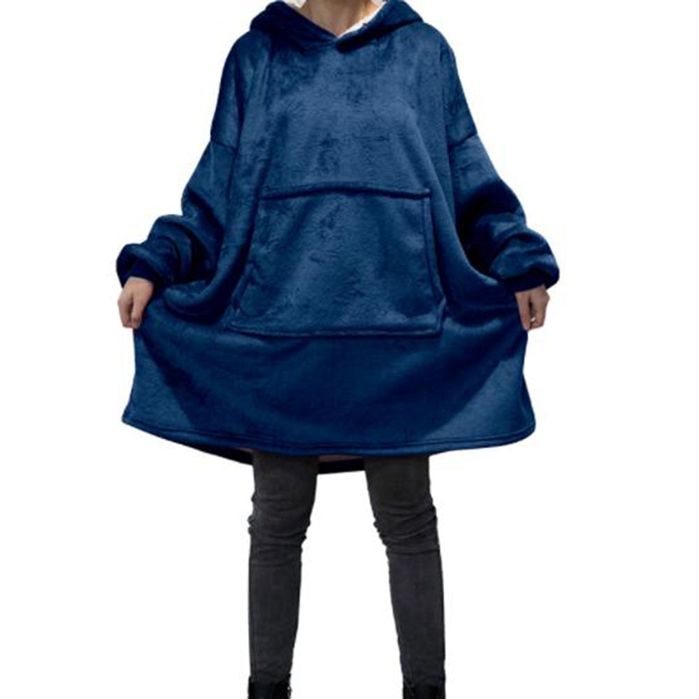 Men And Women Couples Paragraph Fleece Loungewear Robe Ooho