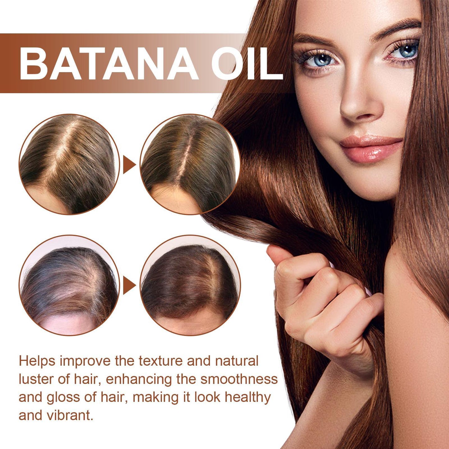 Batana Oil From Honduras - Get Fuller, Thicker, Healthier Hair - Great Gifts For Women Men Conditioner Haircare Silky - Hair Nutrition Ooho