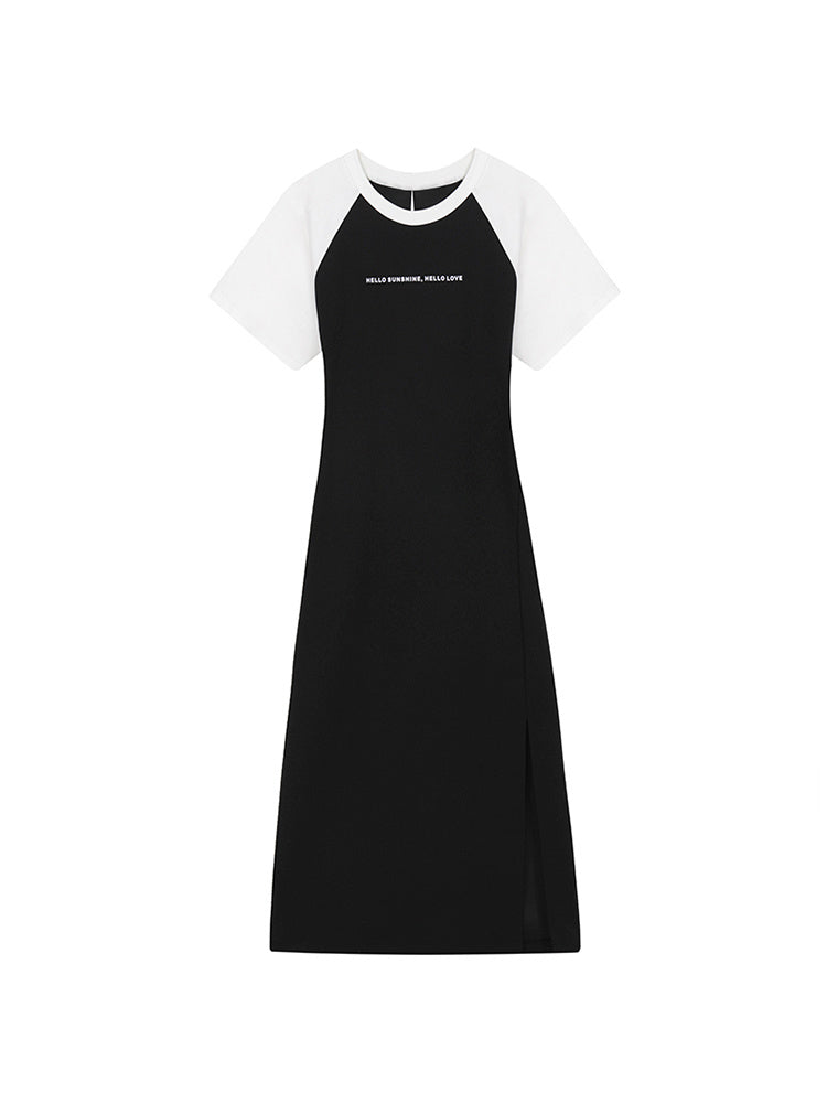 Short Sleeve T-Shirt Dress for Women | Casual Everyday Cotton Dress Ooho