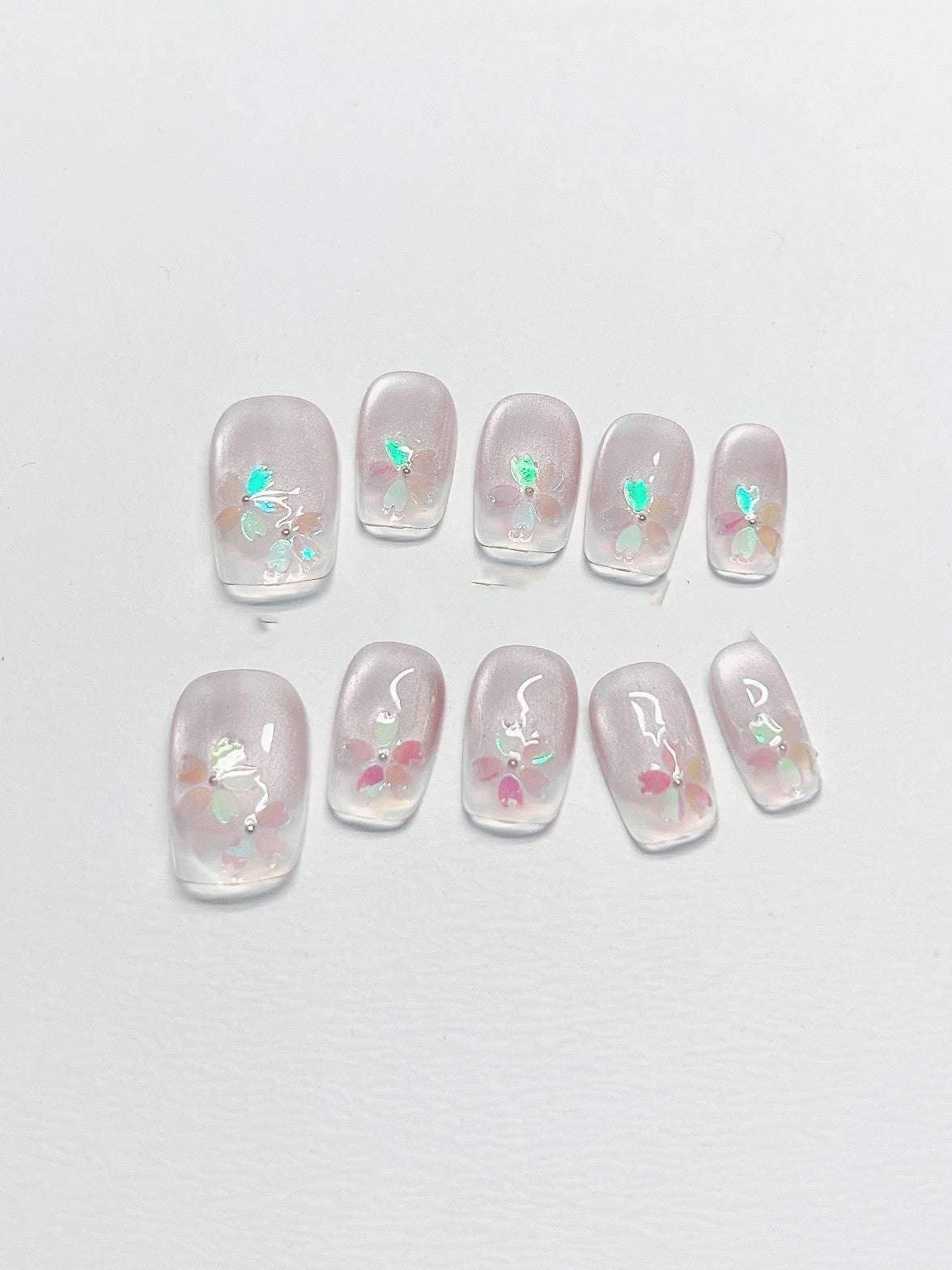 Finished Product Fake Nail Patch Ooho