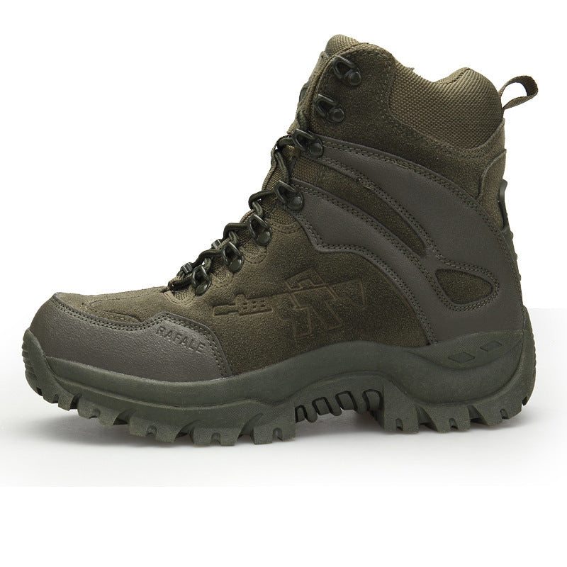 Large Size Army Fan Outdoor Hiking Shoes For Standing Boots Tactical Desert Shoes Military Boots Men Ooho