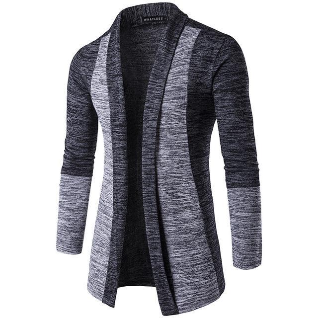 Men Knit Cardigan Coat Ooho