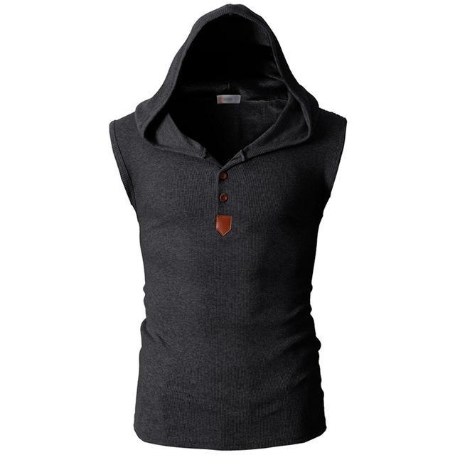 Eminem Sleeveless Hoodies For Men Ooho
