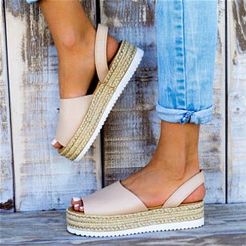 Fashion wedge sandals Ooho