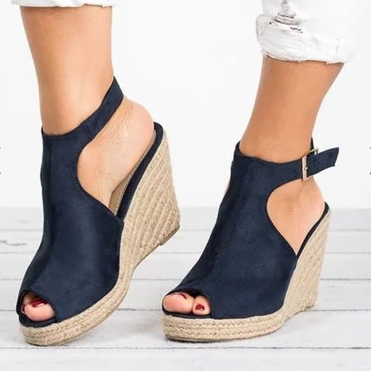 Fashion Women Platform Sandals Peep Toe Spartan Sandals Women Summer Wedges High Heel Shoes Ooho