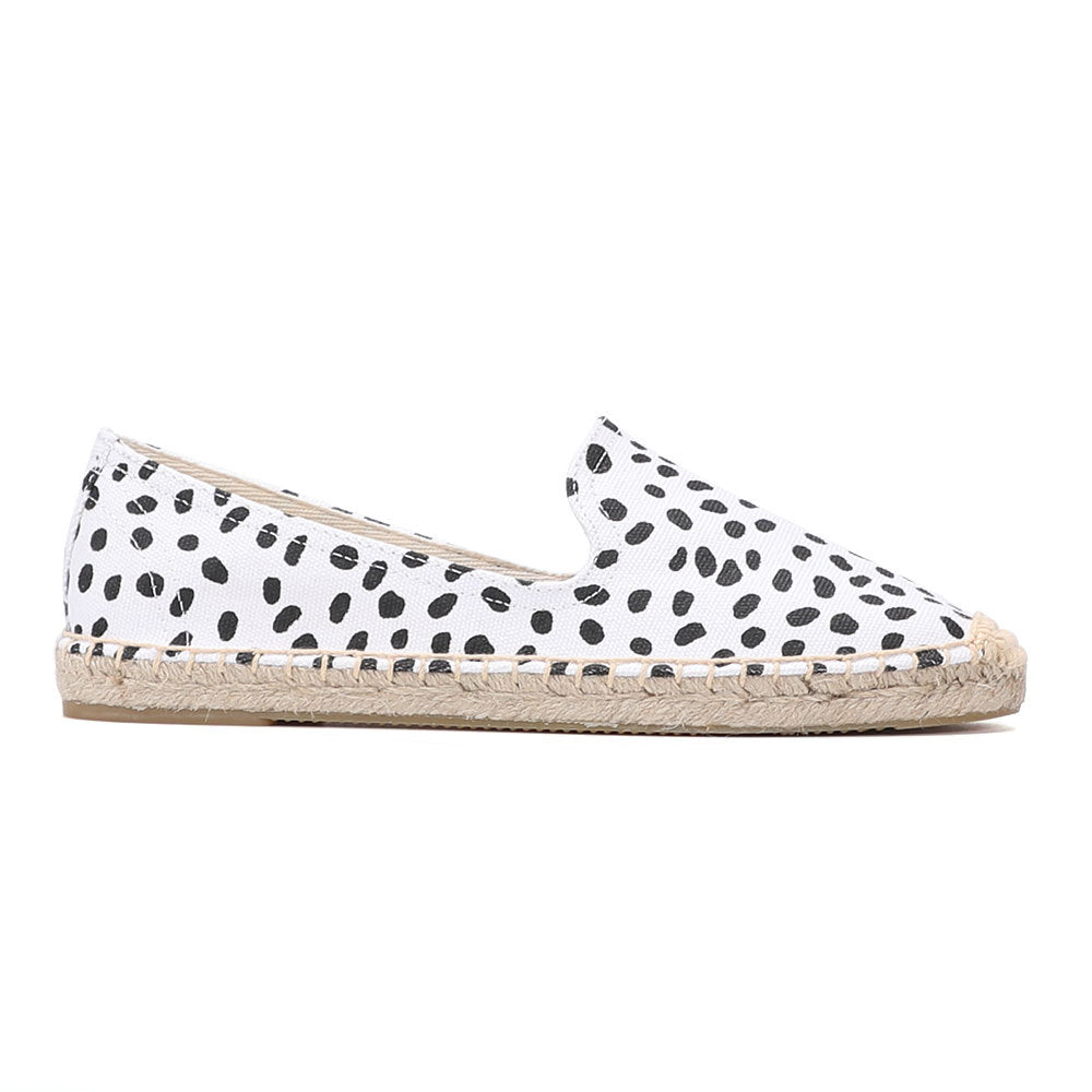 Canvas espadrilles flat shoes Ooho