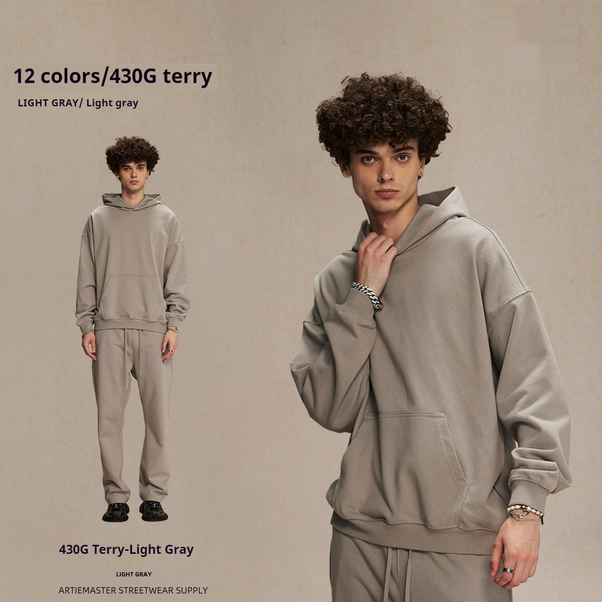 Terry Sweater Men's And Women's Hoodies Ooho