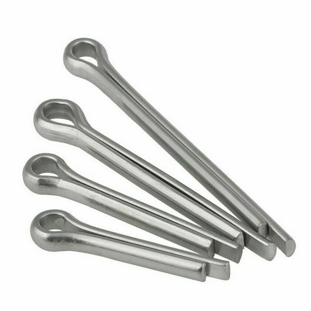UK 150Pcs Split-Pins Split Cotter Pins Stainless Steel A2 Marine Grade 304