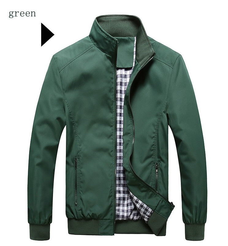 Casual Jacket Men Outerwear Sportswear Ooho
