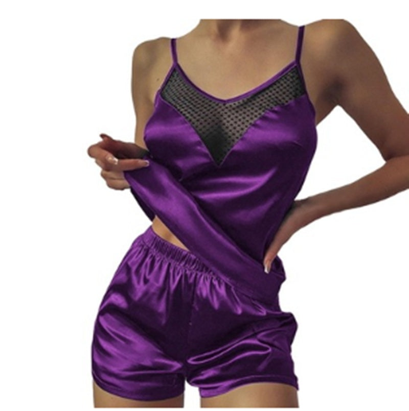 Women Sexy Sleepwear Sleeveless Babydoll Strap Ooho