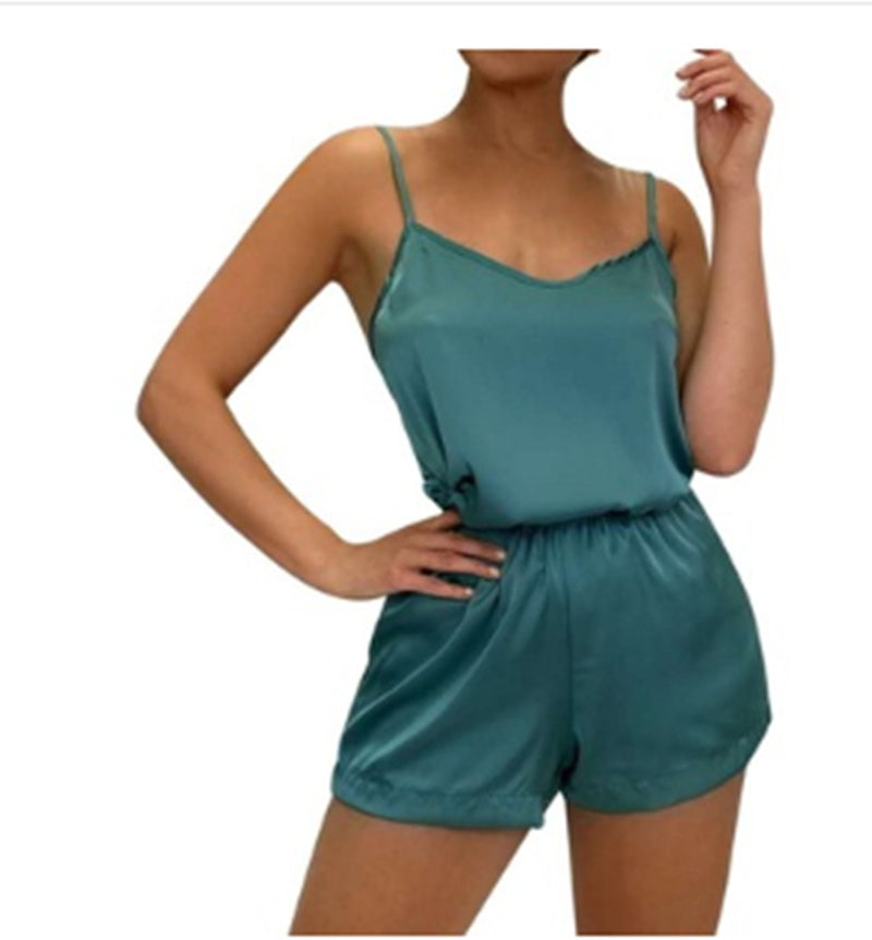 Women Sexy Sleepwear Sleeveless Babydoll Strap Ooho