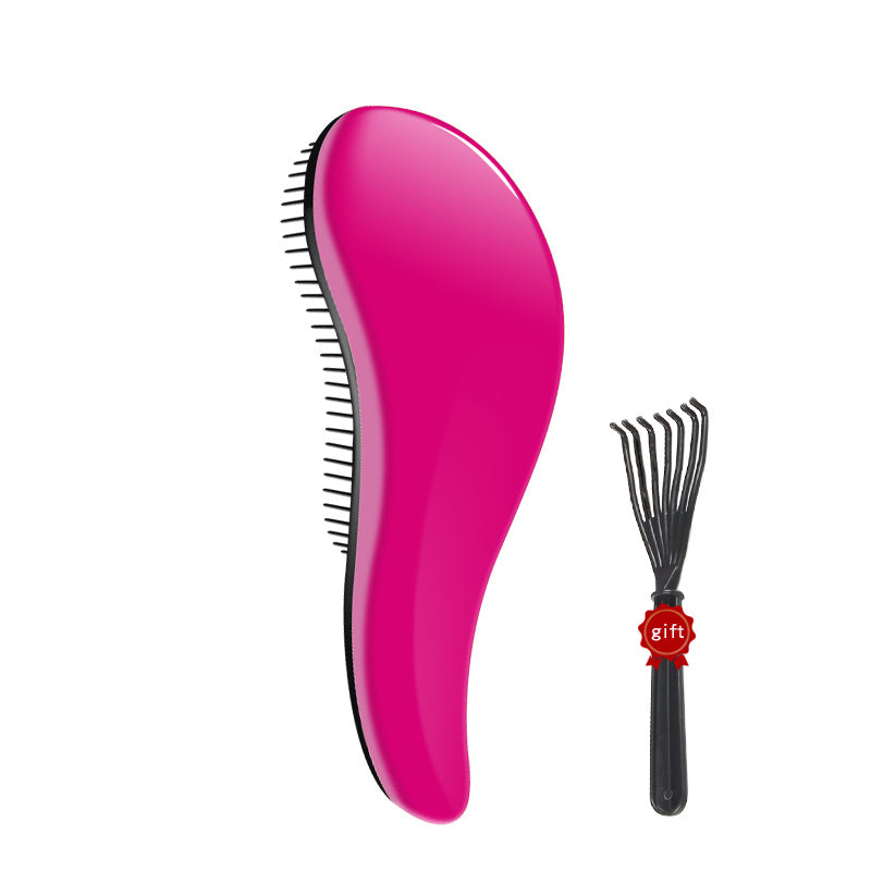 Hair Comb Detangling Hair Brush Women Haircare Anti-knot Styling Barber Hotcomb Ooho