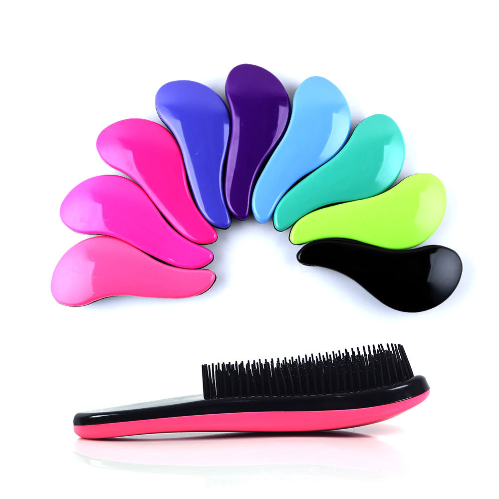 Hair Comb Detangling Hair Brush Women Haircare Anti-knot Styling Barber Hotcomb Ooho