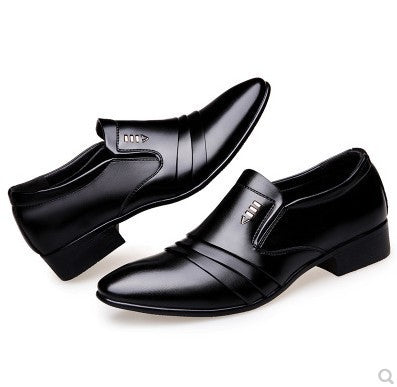 Leather Shoes Men Summer Breathable Men's Shoes Ooho