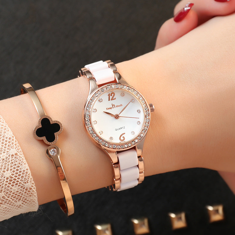 Women Watches Luxury Quartz Female Wrist Watches Ooho