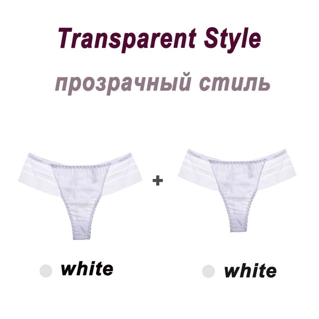 Underpants Seamless Thong Lady Ladies Lace Panties For Women Coffee Ooho
