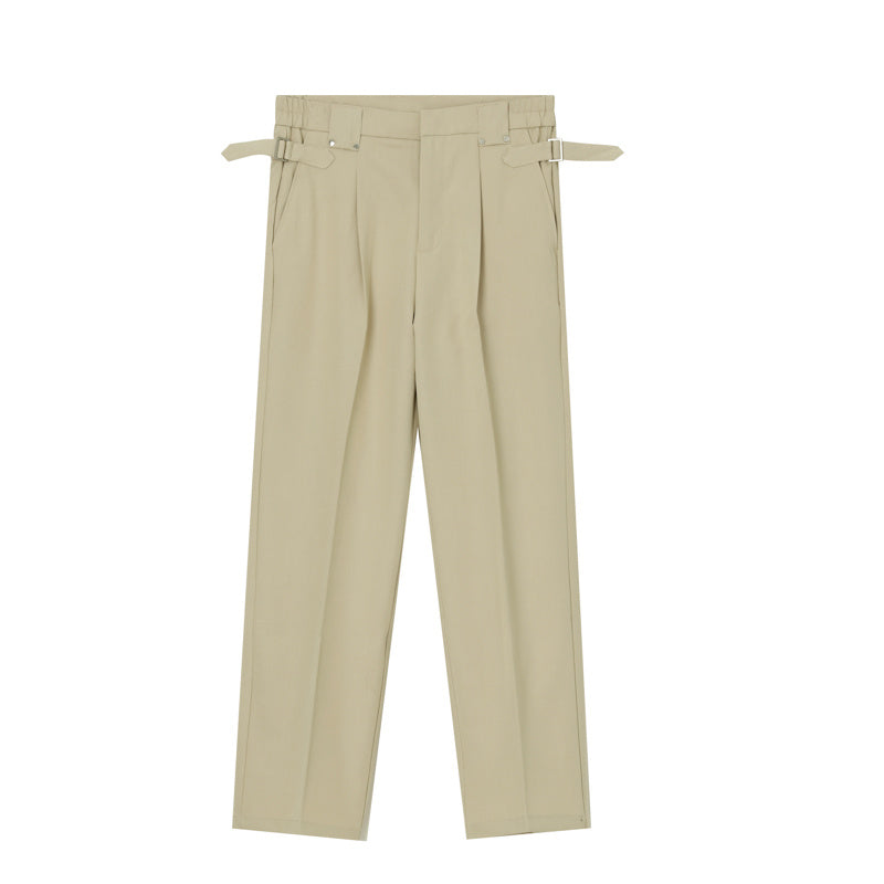 Suit Trousers Men's Formal Wear Casual Trousers Men's Straight Trousers Men's Solid Color Trousers Men Ooho