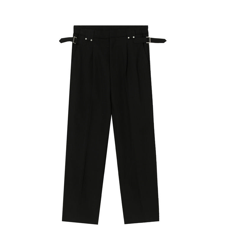 Suit Trousers Men's Formal Wear Casual Trousers Men's Straight Trousers Men's Solid Color Trousers Men Ooho