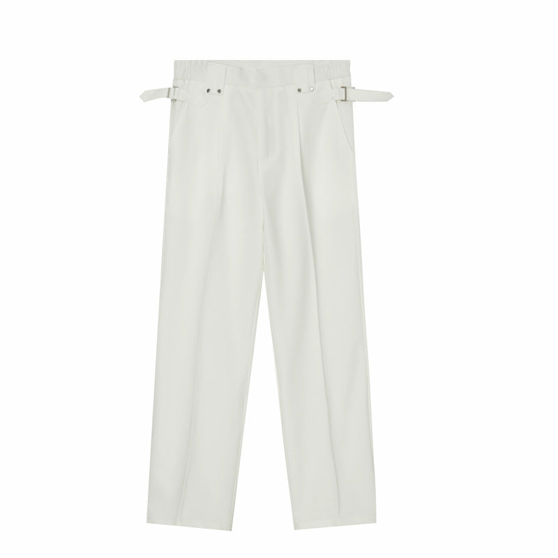 Suit Trousers Men's Formal Wear Casual Trousers Men's Straight Trousers Men's Solid Color Trousers Men Ooho