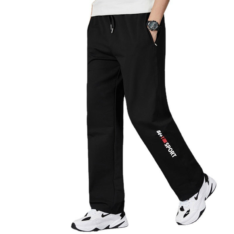 Men Running Pants Joggers Sweatpant Spring Autumn Jogging Sport Trousers Loose Homewear Fitness Straight Breathable Ooho
