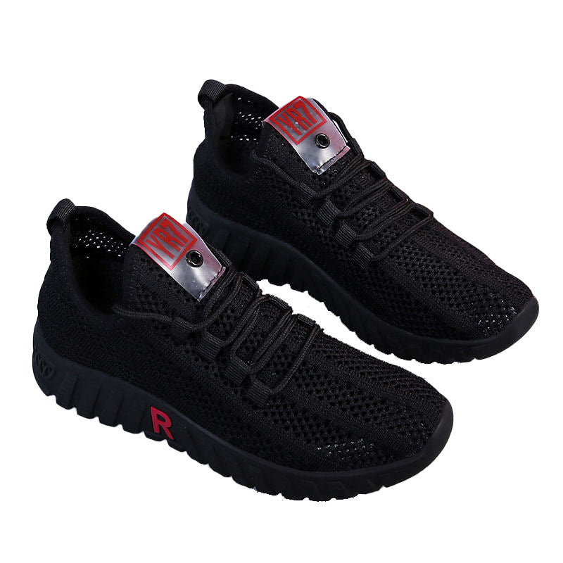 Women Tennis Shoes Bottom Sneakers Gym Female Sport Walking Breathable Mesh Women Sneakers Lightweight Sports Running Shoes Ooho