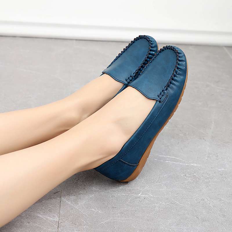 New Old Flat Mother Lazy Shoes Ooho