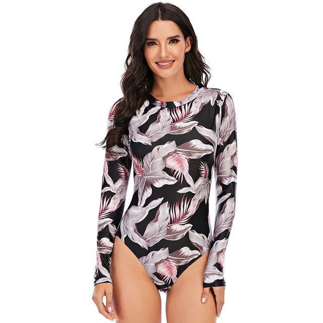 Padded For Monokini Women One Piece Swimsuit Print Bather Ooho