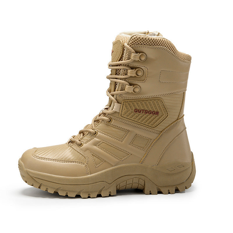 Ultralight Men Army Boots Military Shoes Combat Tactical Ankle Boots For Men Desert Jungle Boots Outdoor Shoes Ooho