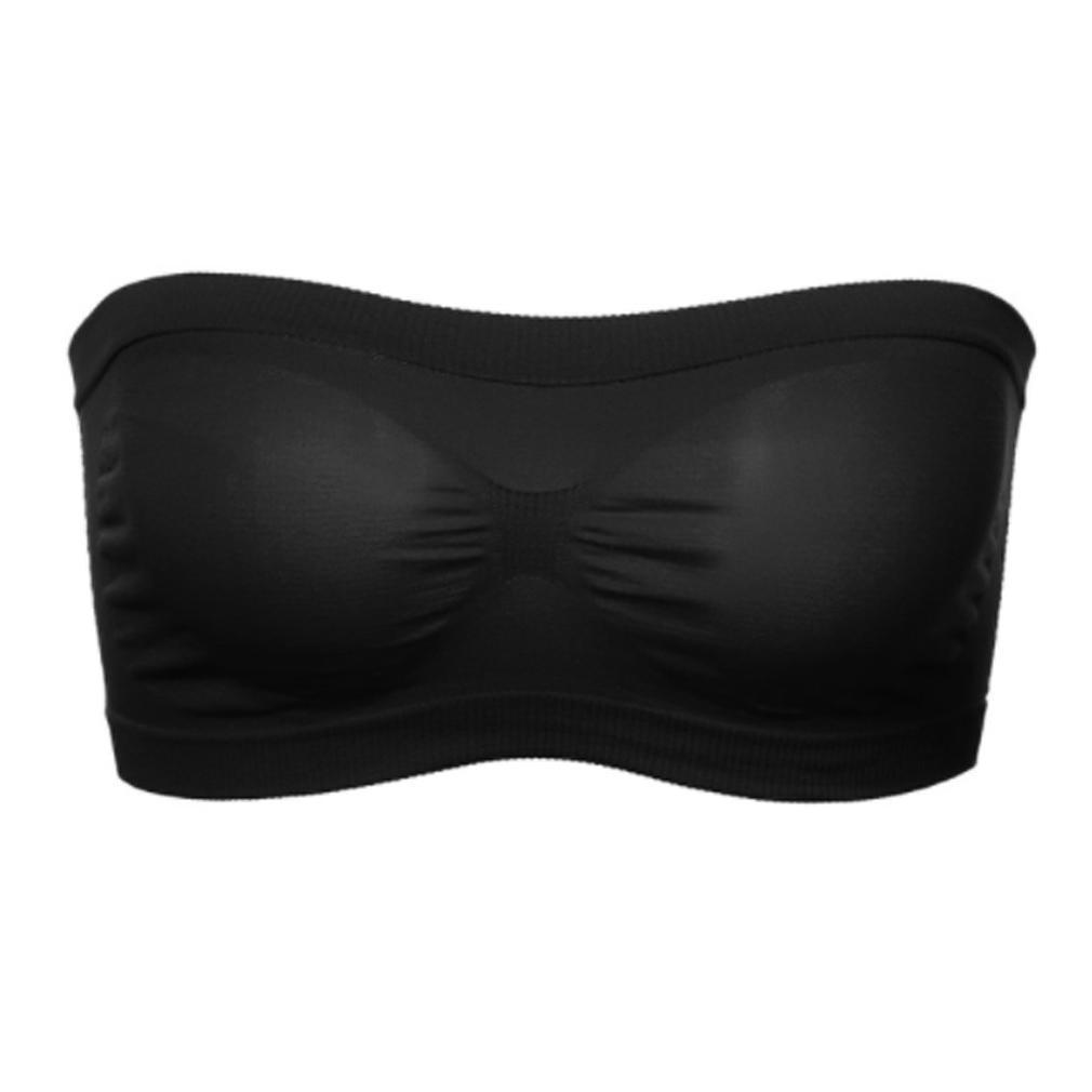 Bandeau Bra Underwear Women Bralette Seamless Strapless Tops Ooho