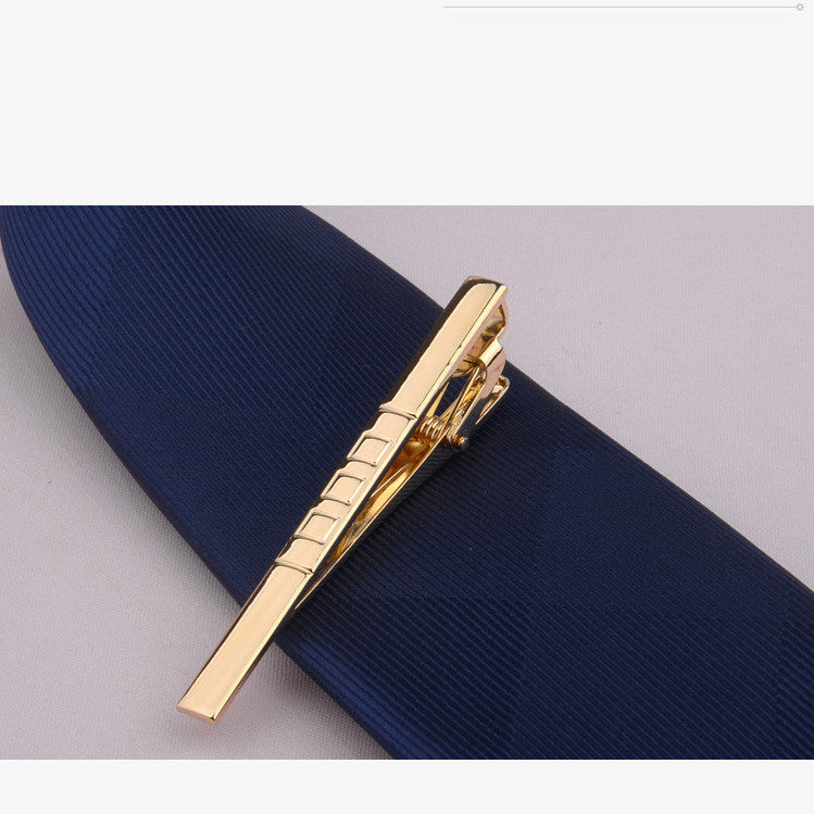 Metal Gold Tie Clip Business Dress Bridegroom Wedding Collar Clip Ooho