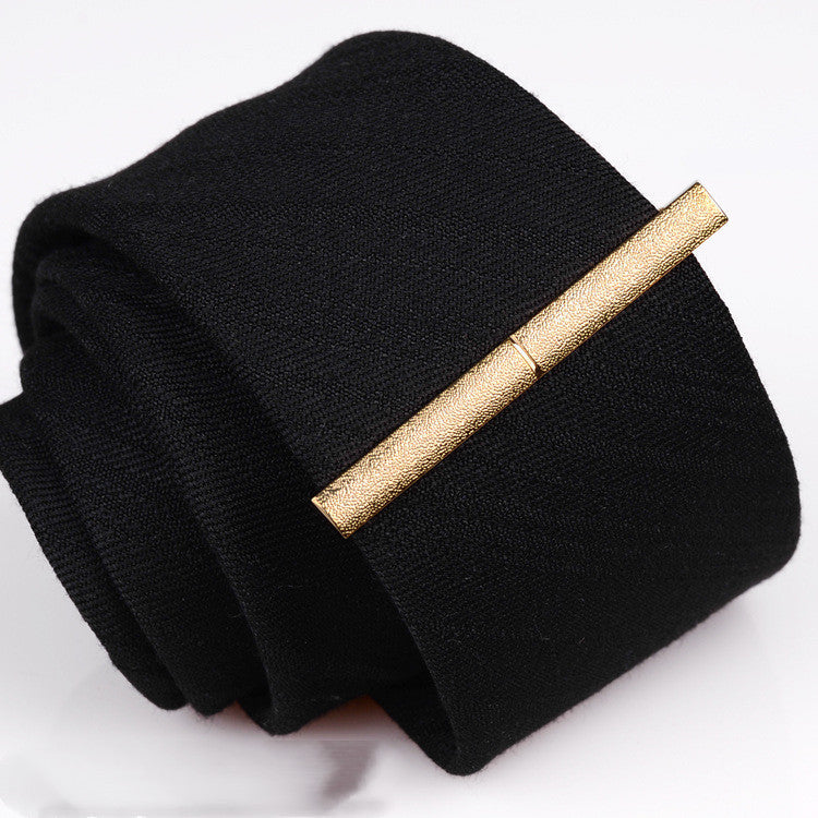 Metal Gold Tie Clip Business Dress Bridegroom Wedding Collar Clip Ooho