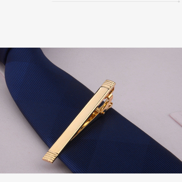 Metal Gold Tie Clip Business Dress Bridegroom Wedding Collar Clip Ooho