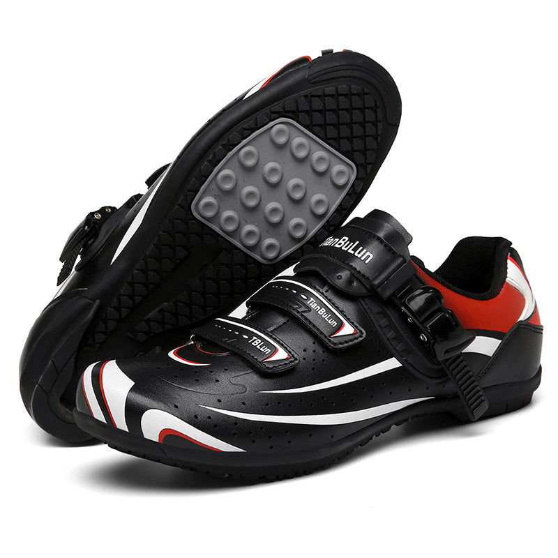 Outdoor Non-lock Cycling Shoes, Rubber Sole Men And Women Couple All-terrain Cycling Shoes Ooho