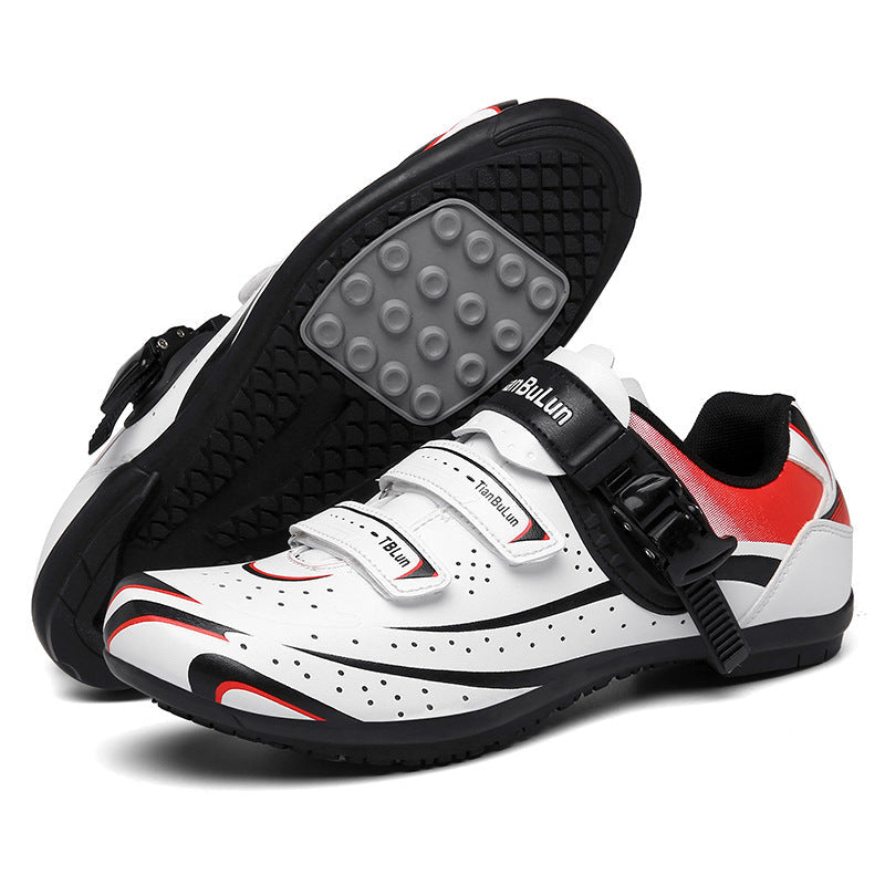 Outdoor Non-lock Cycling Shoes, Rubber Sole Men And Women Couple All-terrain Cycling Shoes Ooho
