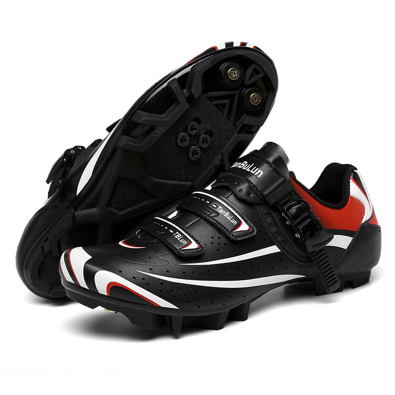 Outdoor Non-lock Cycling Shoes, Rubber Sole Men And Women Couple All-terrain Cycling Shoes Ooho