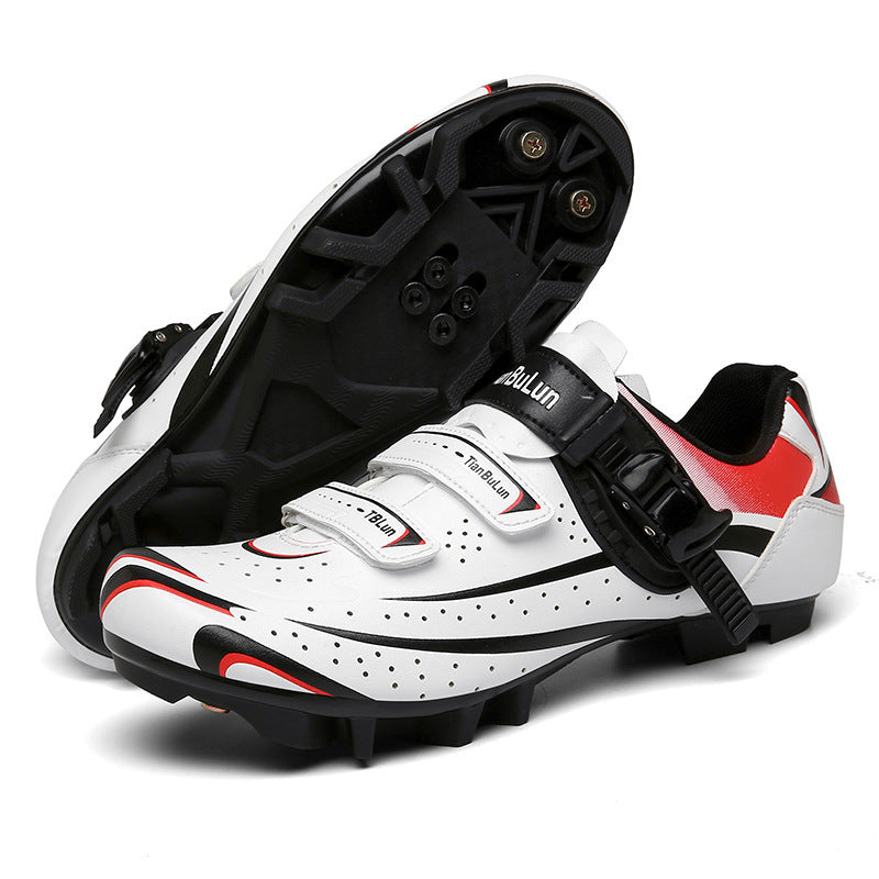 Outdoor Non-lock Cycling Shoes, Rubber Sole Men And Women Couple All-terrain Cycling Shoes Ooho