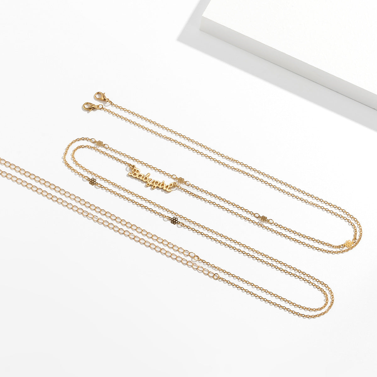 Sexy Fashion Metal Letter Pendant Belly Chains Waist Chain For Women Simple Fine Chain Body Chain Dating Charm Jewelry Ooho
