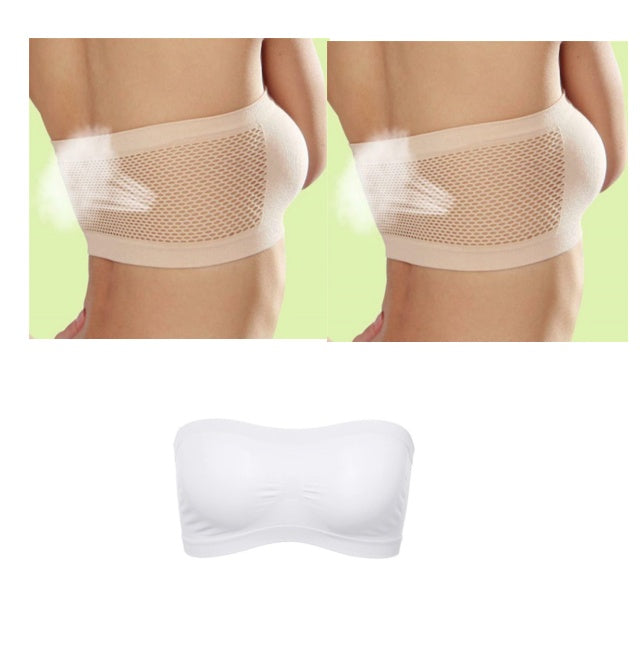 Bandeau Bra Underwear Women Bralette Seamless Strapless Tops Ooho