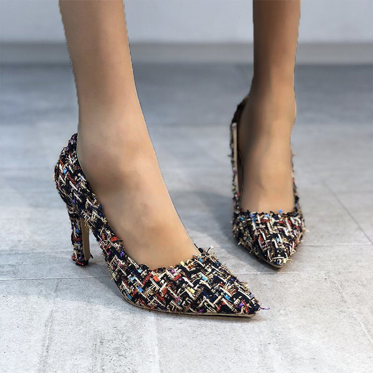 Shallow Mouth Pointed Toe Casual Shoes Women Ooho