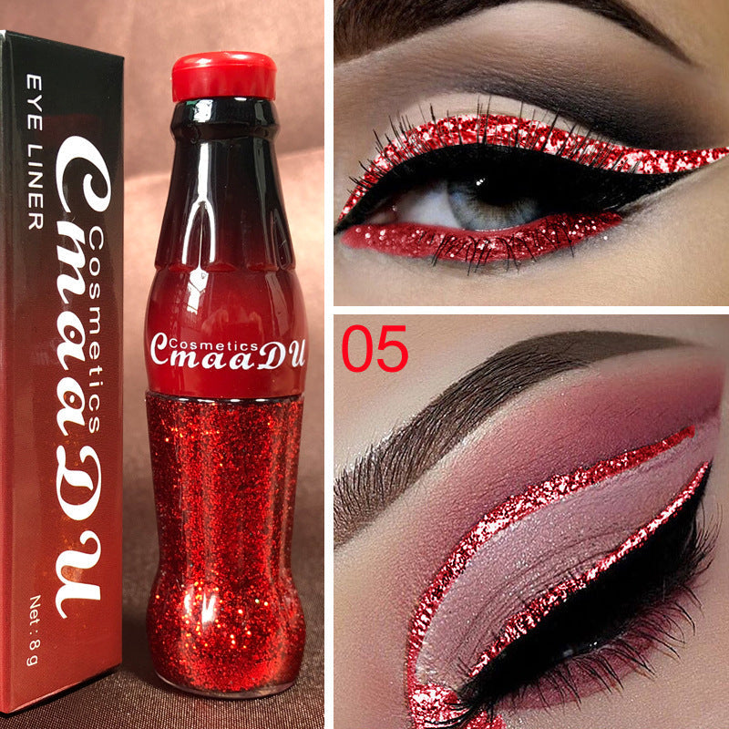 Color Eyeliner Glitter Pencil Women Party Smoky Sexy Eyes Liner Diamond Shining Glitter Eyeliner Makeup Cosmetics Beauty Ooho