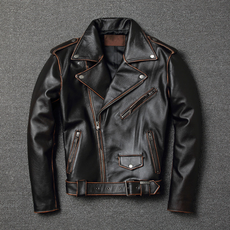 Harley's New Motorcycle Jacket Leather Men Ooho