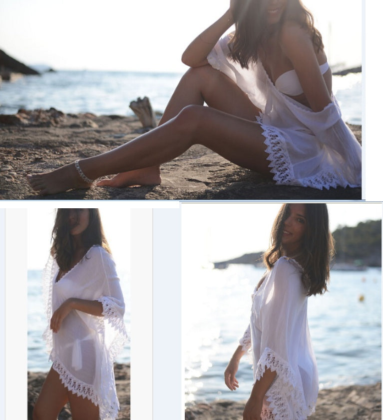 Tasselled Beach Coverup Ooho