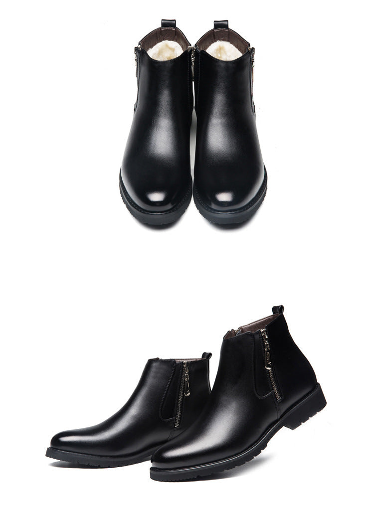 Plus Velvet Thick Snow Boots Men Ooho