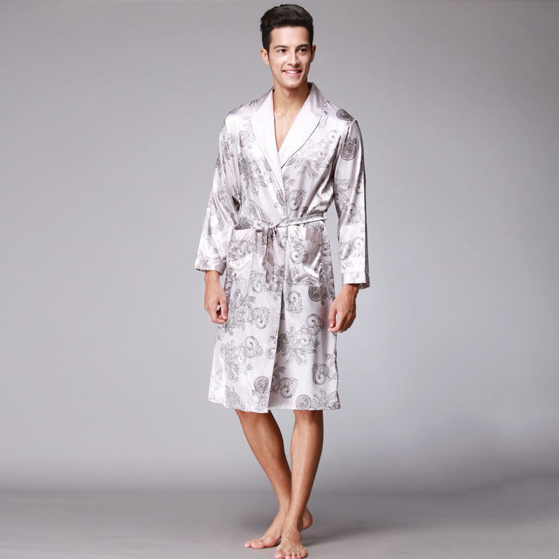 men silk robe Ooho