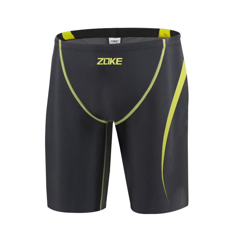 Five-Point Swimming Trunks Men's Professional Racing Swimming Trunks Ooho