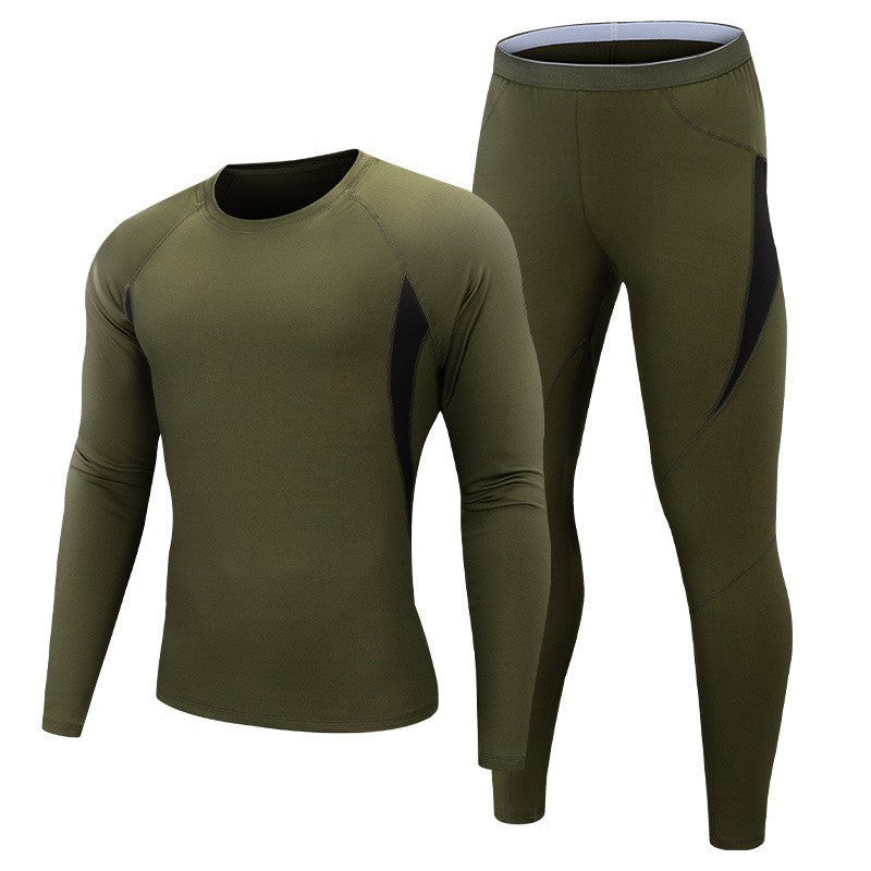 Sports Workout Clothes Thermal Underwear Suit For Men Ooho