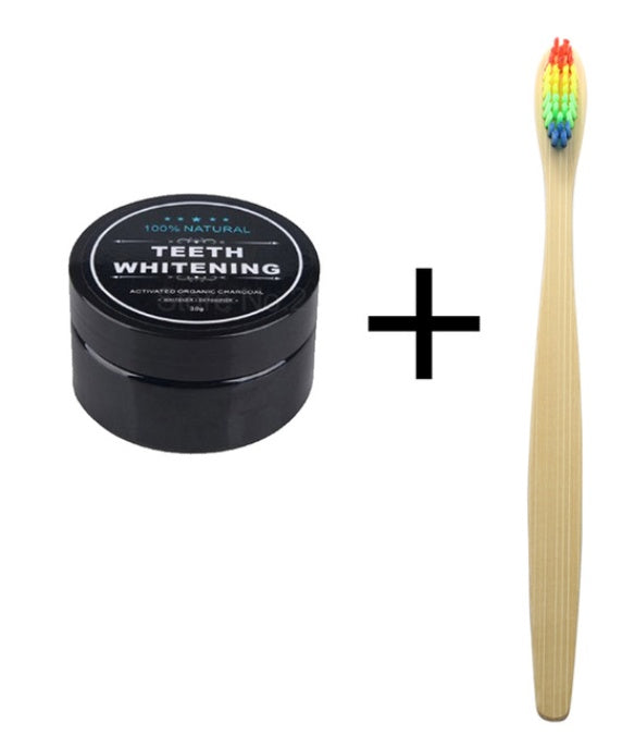 Charcoal Teeth Whitening Powder Activated Coconut Charcoal Teeth Whitening Charcoal Powder Oral Hygiene Ooho