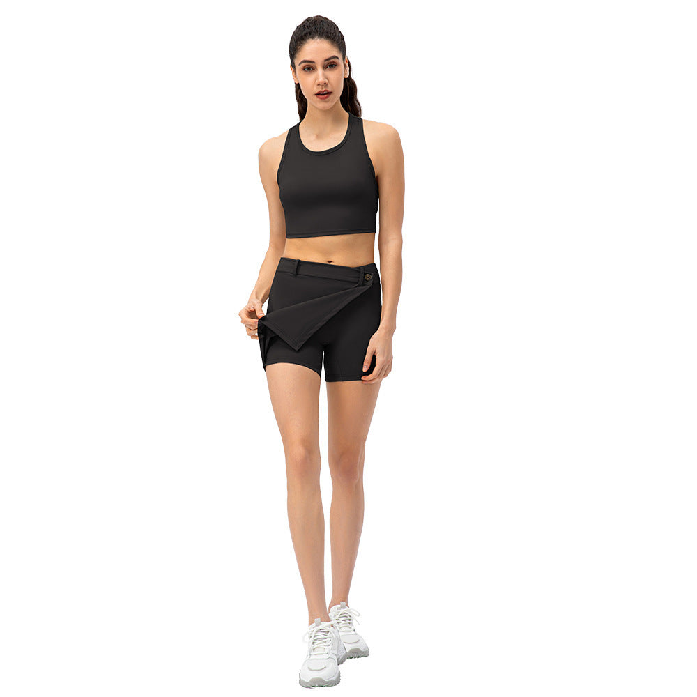 Spring Summer Women’s Sports Culottes | Lightweight Quick-Dry Active Skorts Ooho