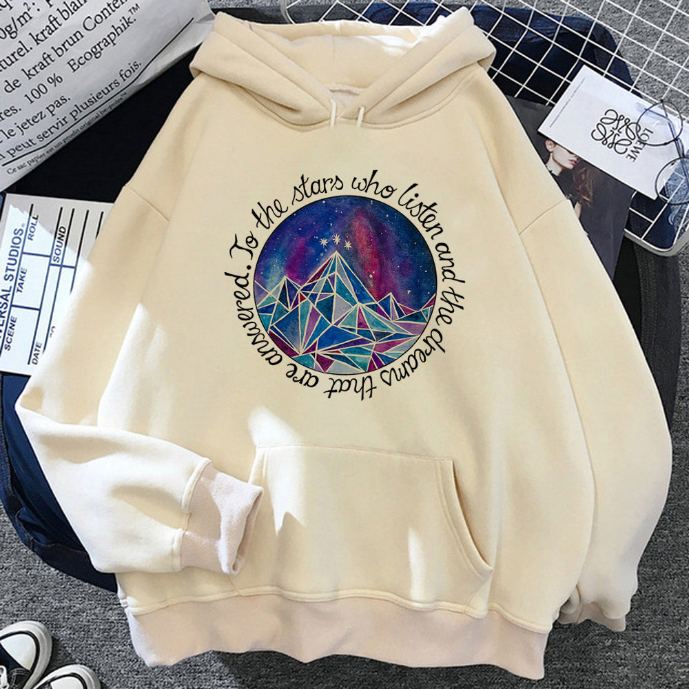 Acotar Hoodies Women Japanese Gothic Aesthetic Hood Female Ooho
